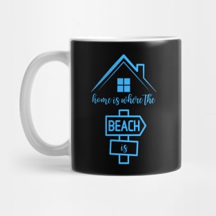 Home Is Where the Beach Is Mug